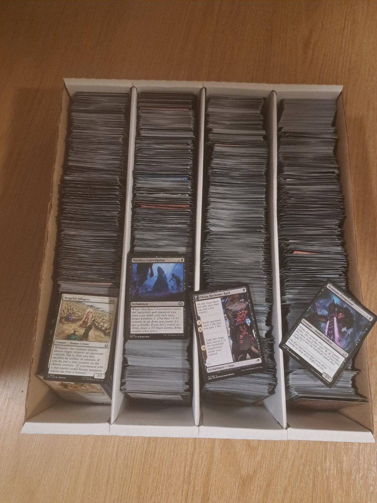 Doos Magic the Gathering bulk, Hobby en Vrije tijd, Verzamelkaartspellen | Magic the Gathering, Ophalen of Verzenden, Zo goed als nieuw