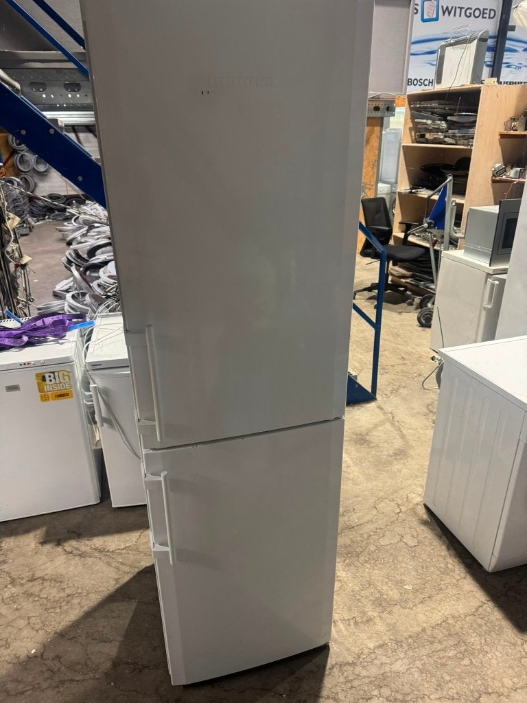 Liebherr combi koelkast schoon garantie 4 laden, 150 tot 200 liter, Zo goed als nieuw, 45 tot 60 cm, Met vriesvak
