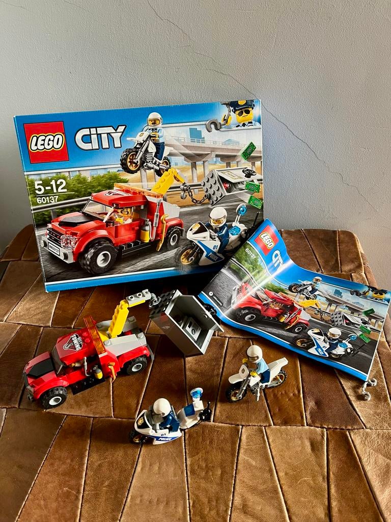 LEGO City 60137 Sleepwagen achtervolging, City, Lego, Ophalen of Verzenden, Zo goed als nieuw