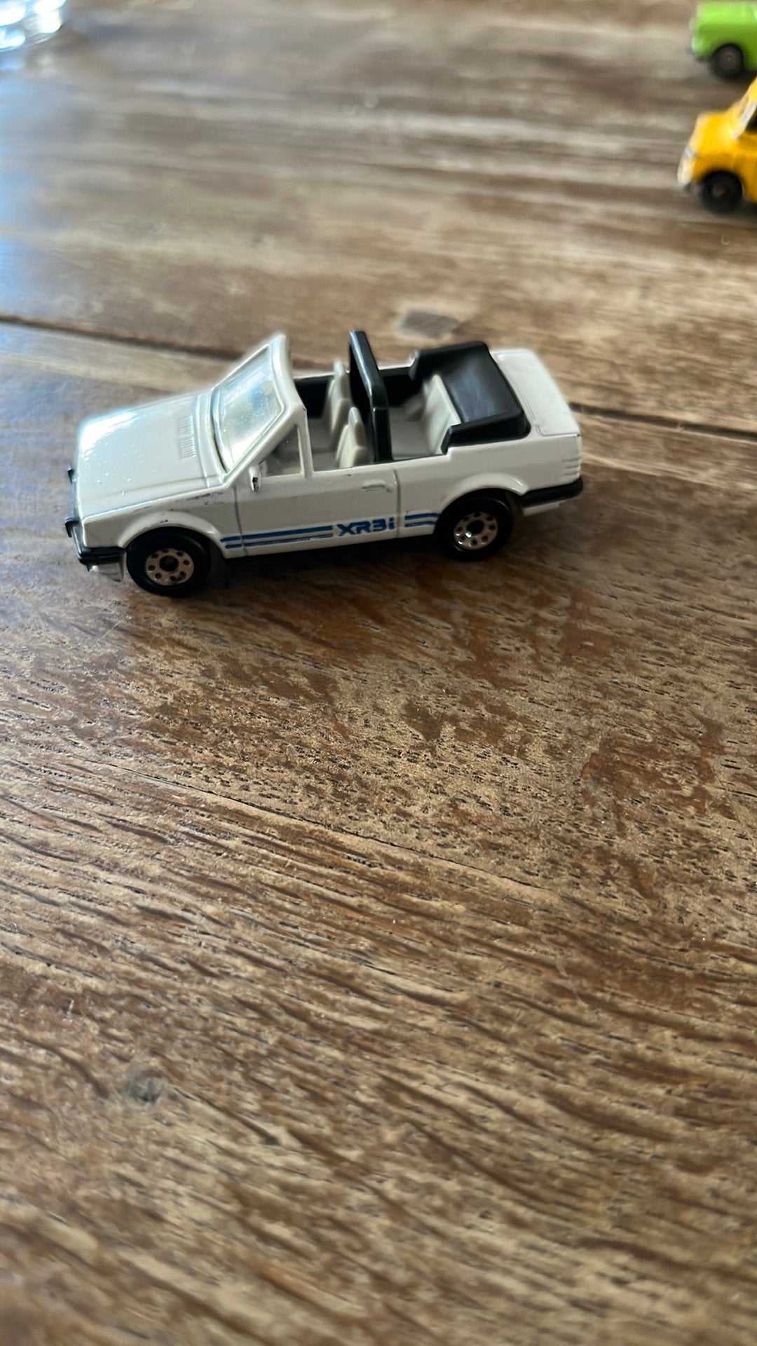 Vintage Matchbox Ford Escort XR3i Cabriolet (1985), Ophalen of Verzenden