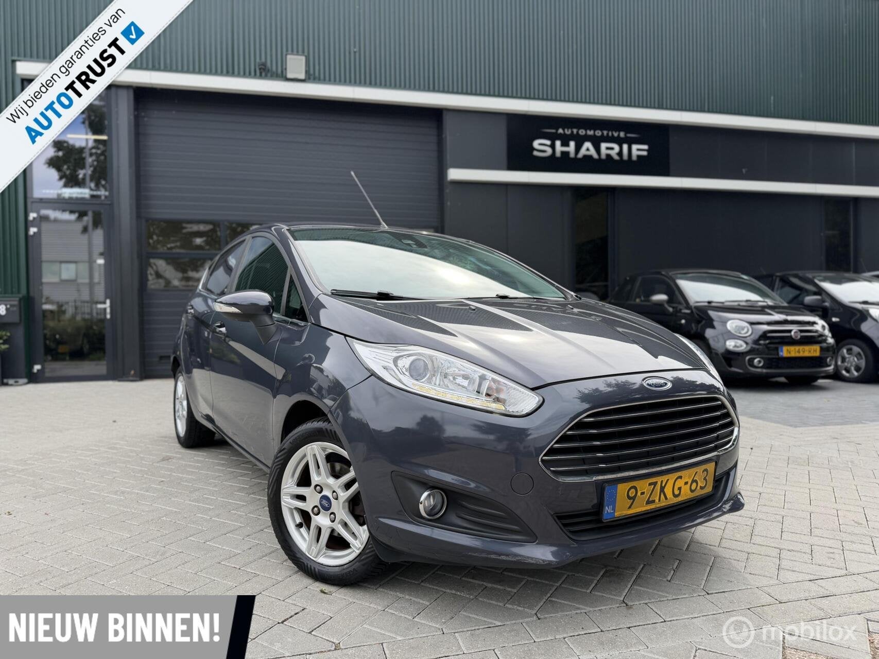Ford Fiesta 1.0 EcoBoost Titanium Climate|PDC|Cruise|Navi|NL, Auto's, Voorwielaandrijving, Euro 5, 101 pk, 23 km/l