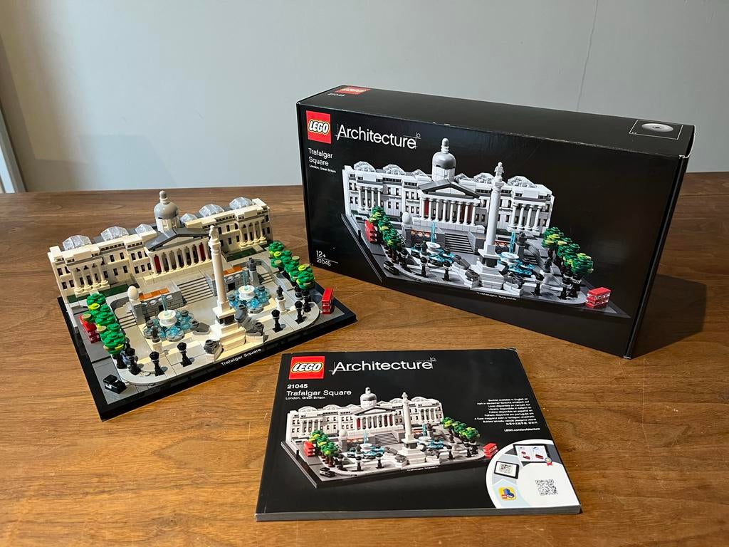 Lego Architecture 21045 Trafalgar Square, Lego, Architecture, Ophalen of Verzenden, Zo goed als nieuw