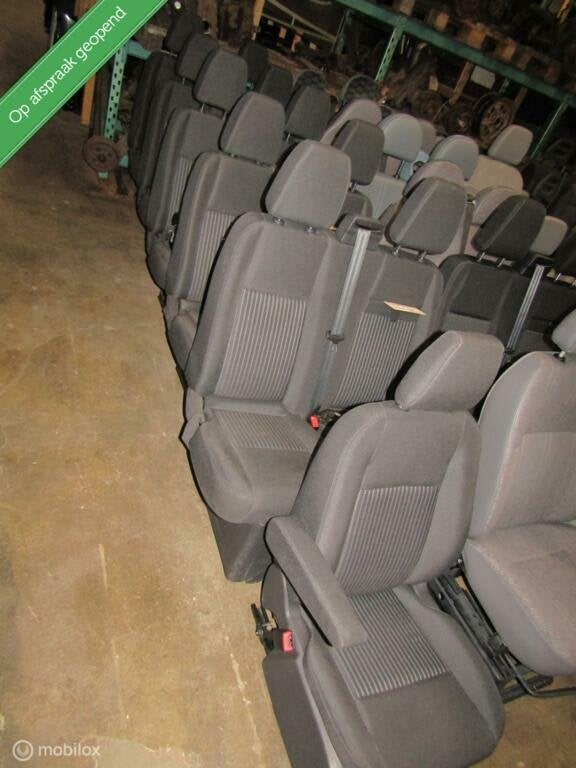 Bank bijrijdersbank stoel Ford Transit Custom bj '14 tm nu, Auto-onderdelen, Interieur en Bekleding, Gebruikt, Ford, Ophalen of Verzenden
