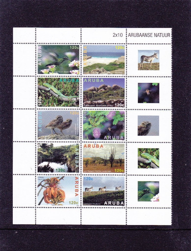 Aruba 716/25 Natuur Fotografie 2013 (709), Verzenden, Postfris