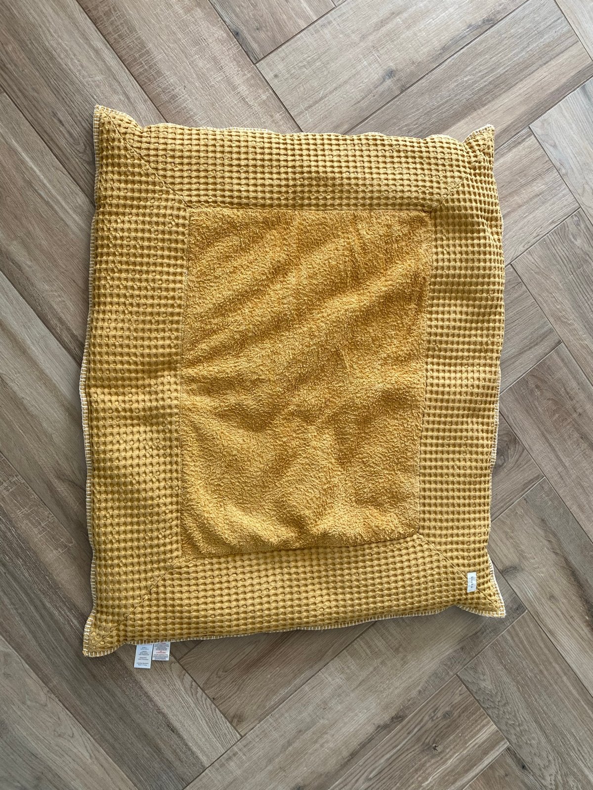 Koeka boxkleed wafel amsterdam oker geel/beige, Ophalen of Verzenden, Zo goed als nieuw