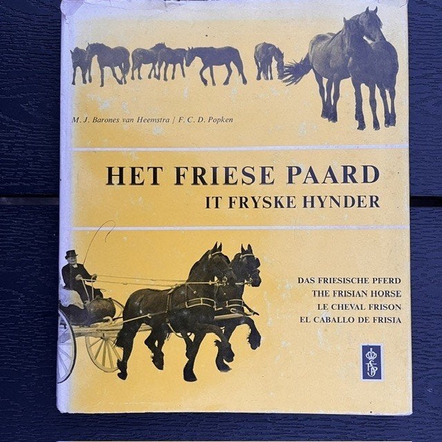 Het Friese Paard door van Heemstra en Popken (boek), Verzenden, Gelezen, Paarden of Pony's