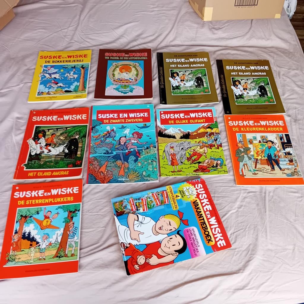 Suske en Wiske, Meerdere stripboeken, Ophalen of Verzenden, Gelezen