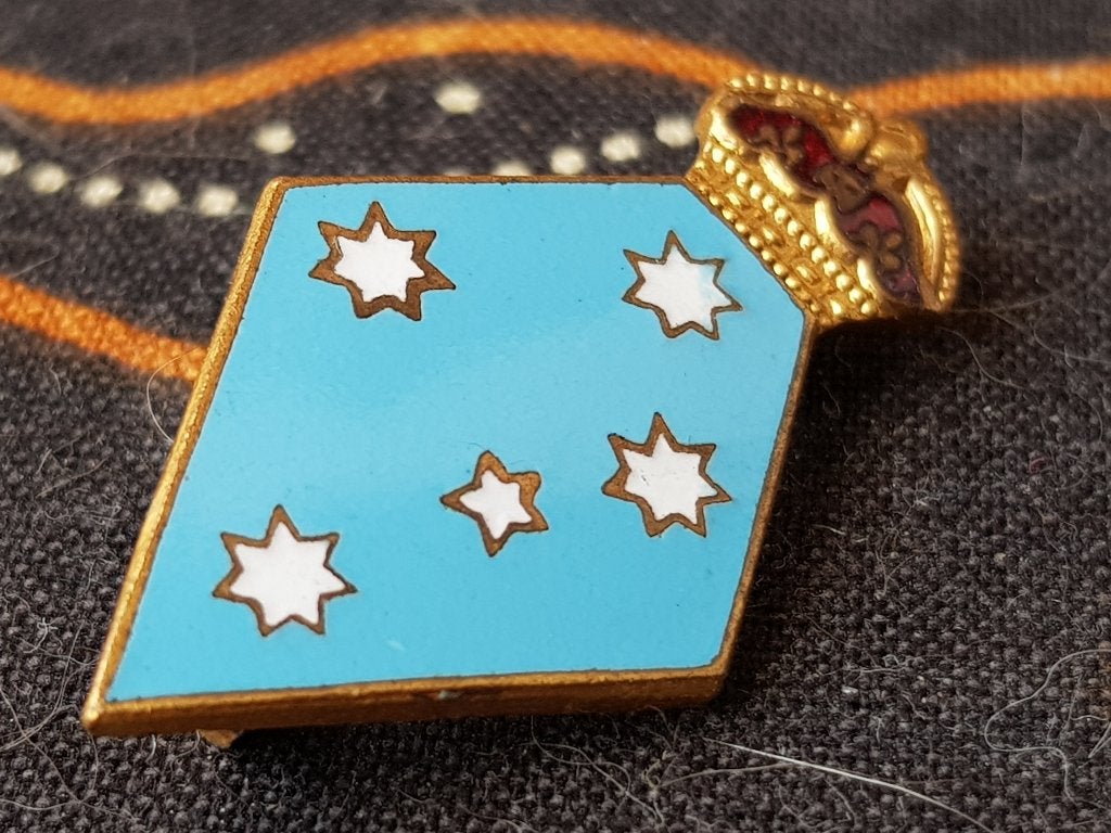 Antieke Girl Guides speld van Southern Cross uit Australië., Ophalen of Verzenden