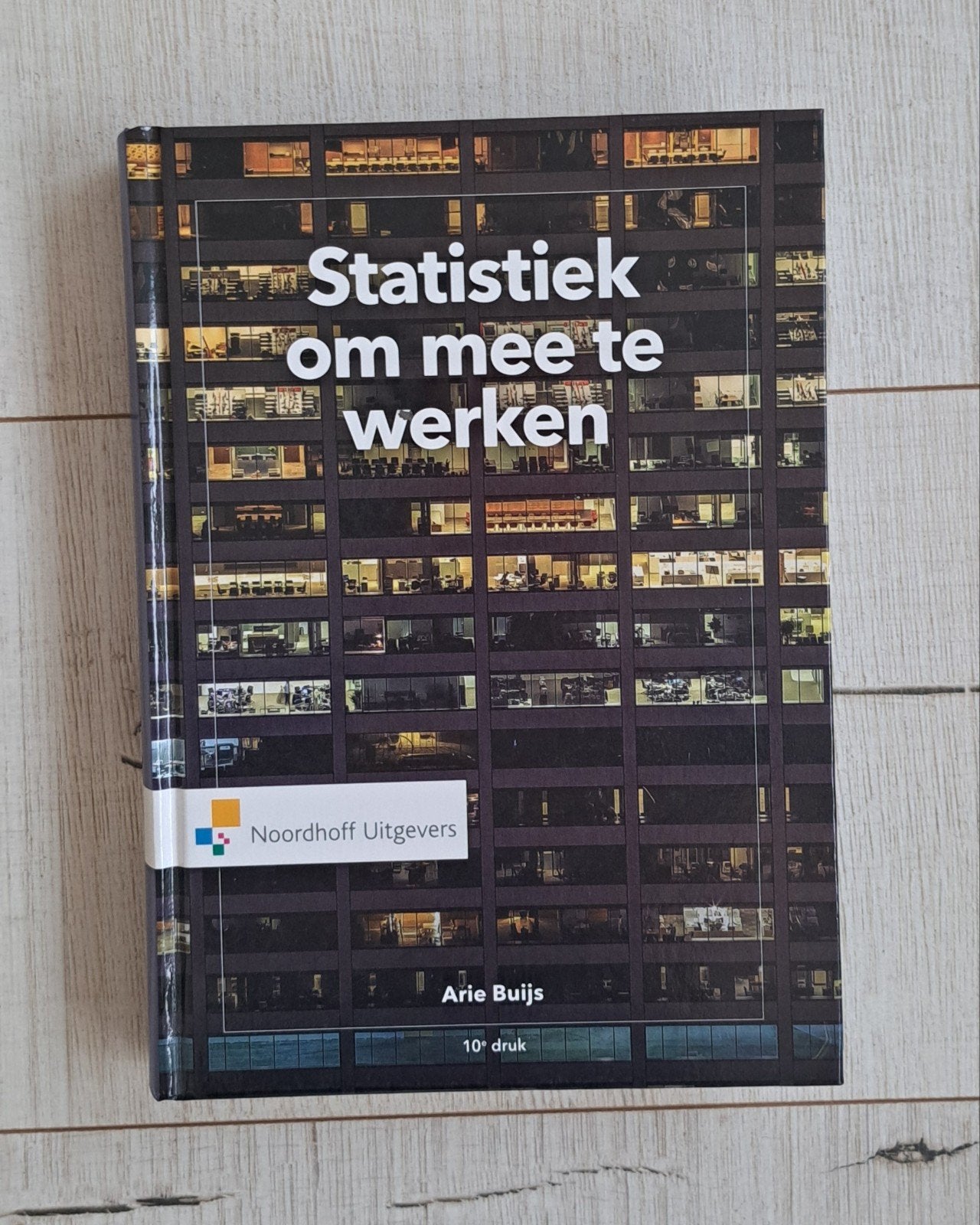 Statistiek om mee te werken - Arie Buijs (10e druk), Arie Buijs, Nieuw, Gamma, HBO