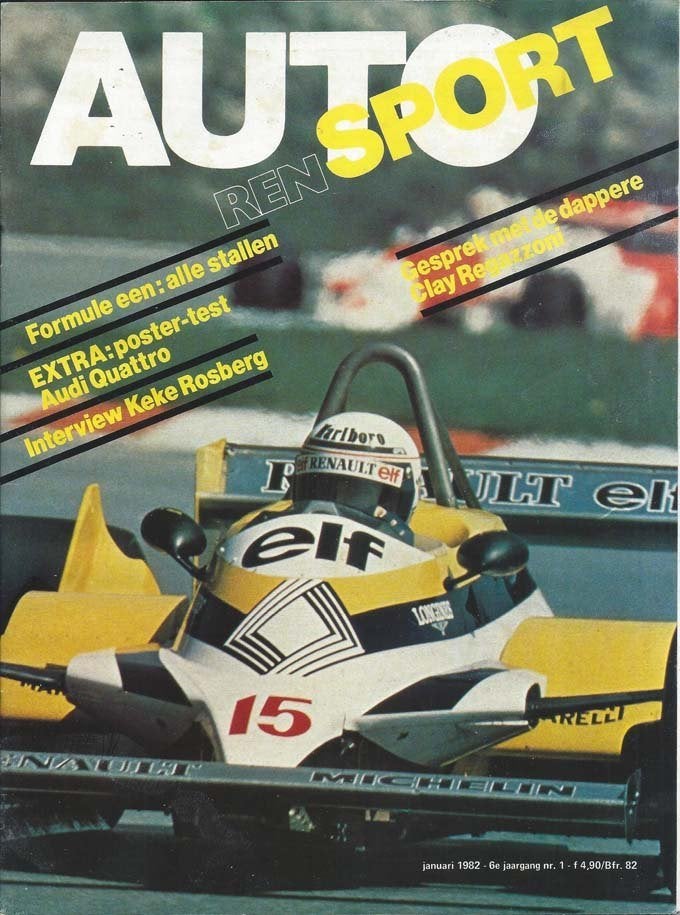 Autorensport 1 1982 : Audi Quattro Coupe - Formule 1 - Fiat, Boeken, Auto's | Folders en Tijdschriften, Ophalen of Verzenden, Gelezen