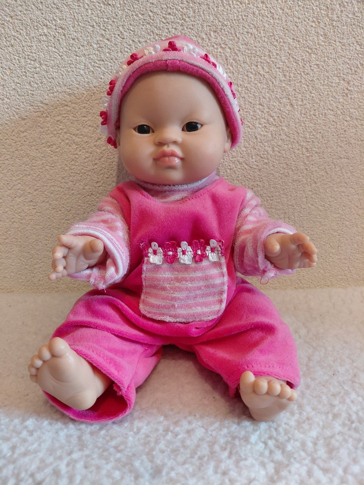 Leuke Aziatische Meisjes Babypop 🩷 van Paola Reina., Kinderen en Baby's, Ophalen of Verzenden, Gebruikt, Babypop