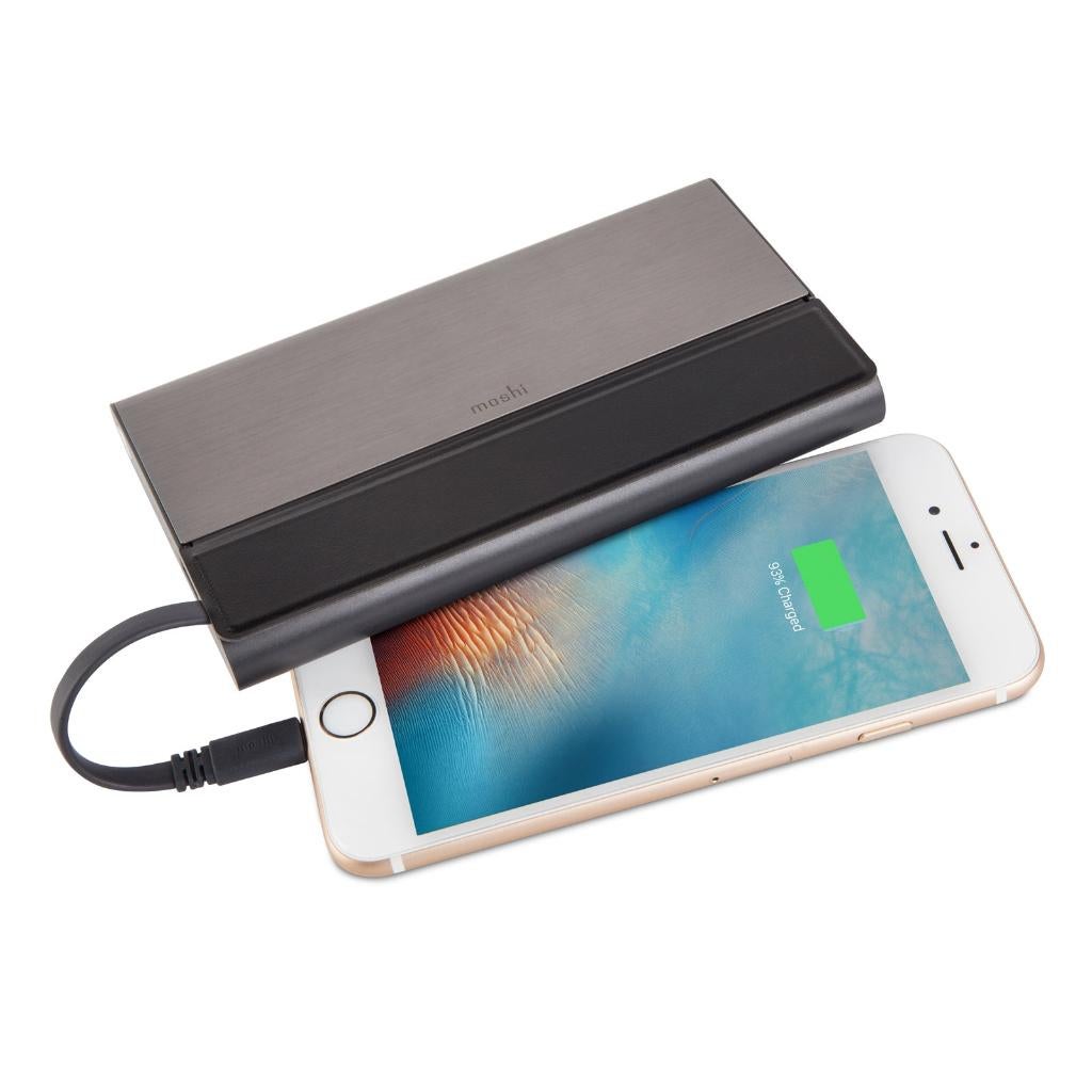 Moshi powerbank iPhone lightning en USB-A, Telecommunicatie, Powerbanks, Gebruikt, Ophalen of Verzenden