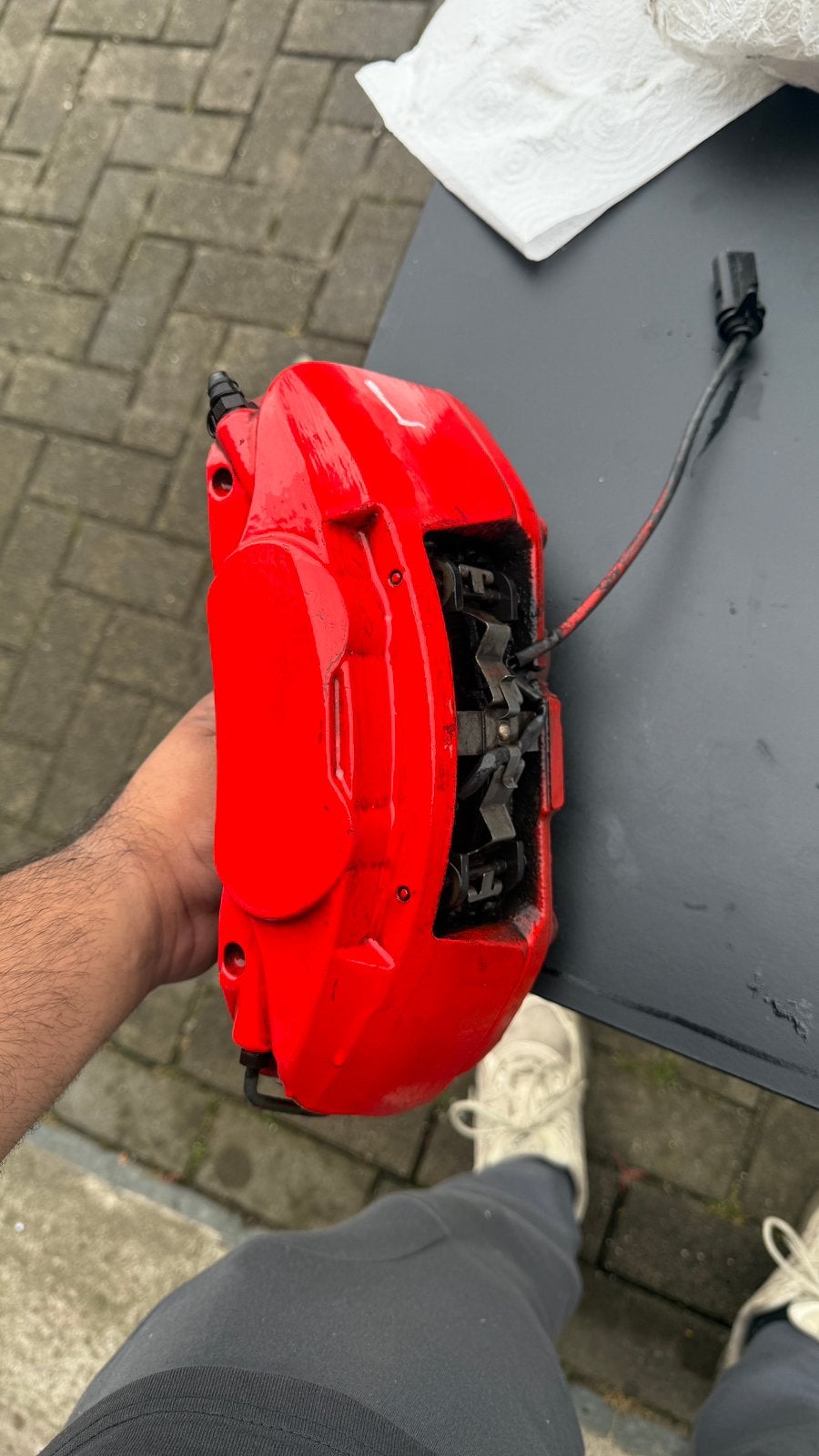 Brembo 4-Pot Remmenset 345mm Porsche Macan Audi, Auto-onderdelen, Ophalen, Nieuw, Audi