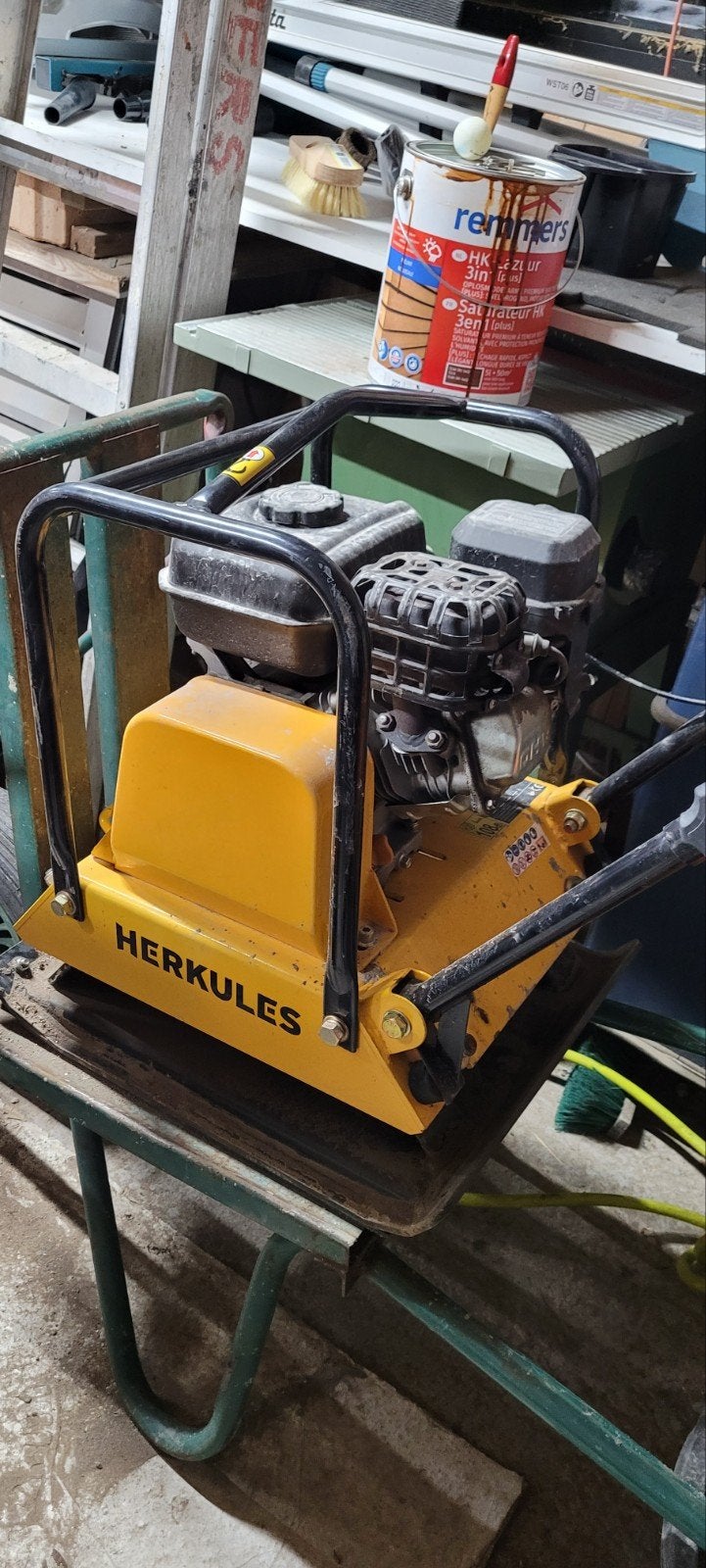 Herkules RP1800 Trilplaat - Krachtige Grondverdichter, Tuin en Terras, Ophalen, Zo goed als nieuw, Overige soorten