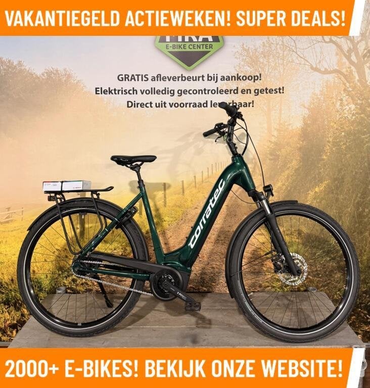 Corratec Trekking met Bosch Active Line Plus motor ACTIE!!