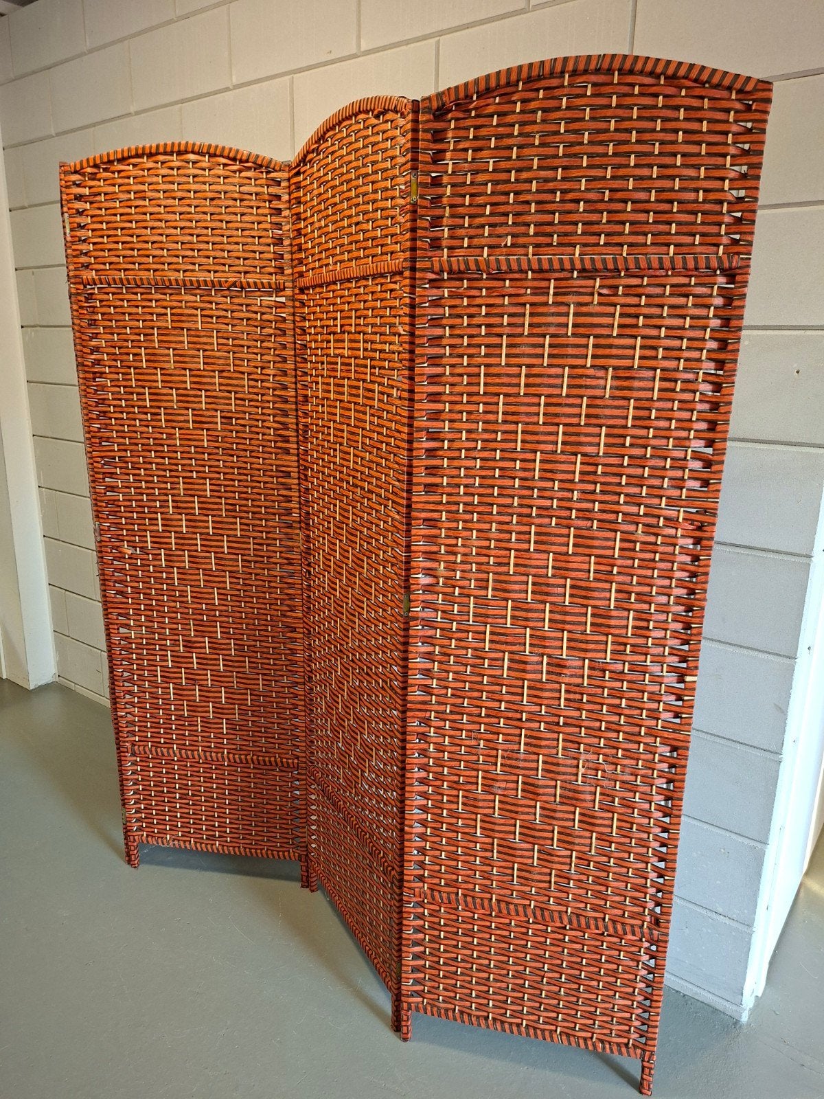 Te koop: Rotan Kamerscherm 4 Delig (Nieuwstaat), Huis en Inrichting, Woonaccessoires | Kamerschermen, Ophalen, Nieuw