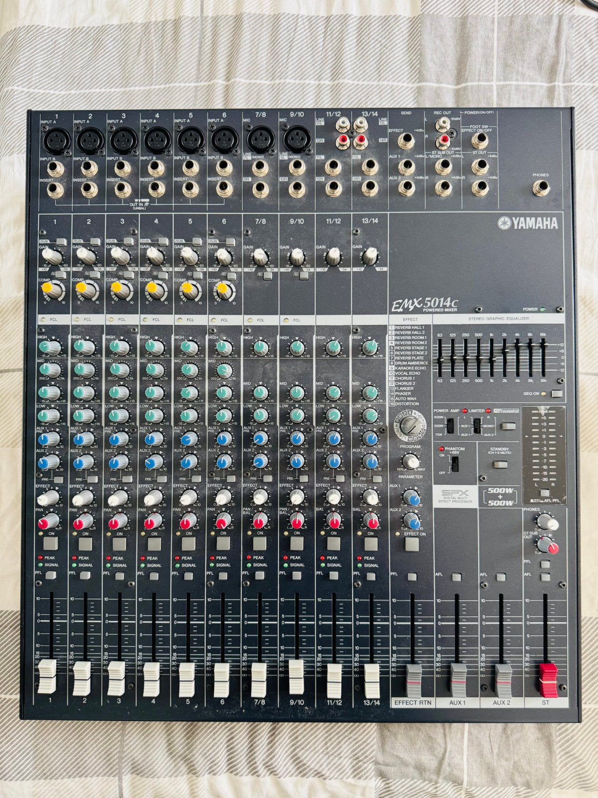 Yamaha PA-set €800, Ophalen, Gebruikt