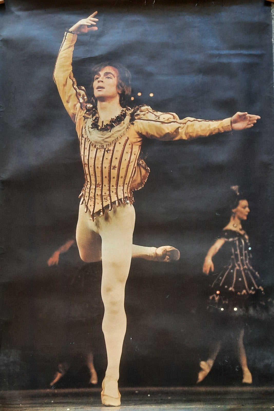 Oude balletposter Rudolf Nureyev., Ophalen