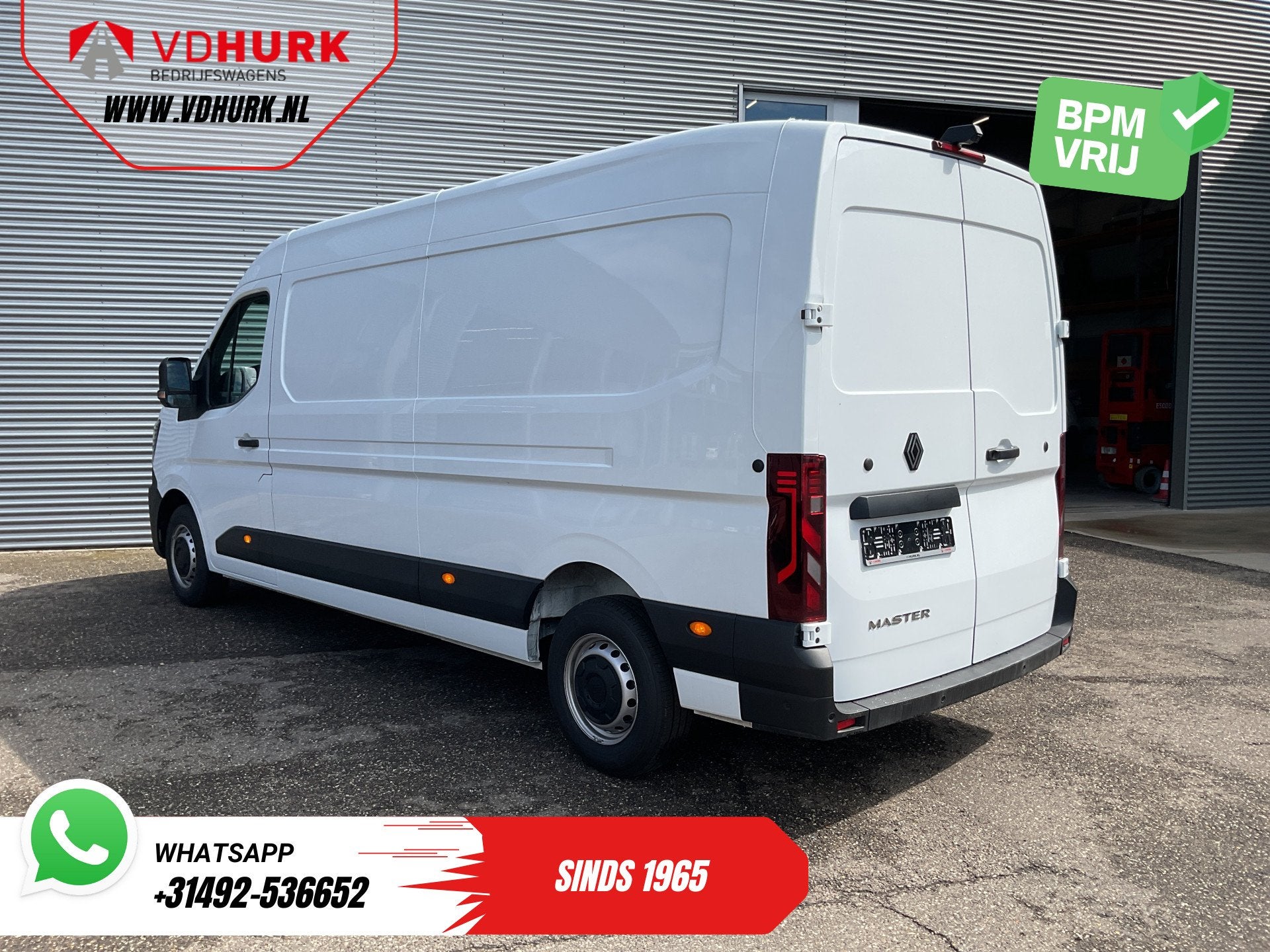 Renault Master 2.0 dCi 150 pk L3H2 LED/ Carplay/ Navi/ Camer, Voorwielaandrijving, 1998 cc, Stof, Gebruikt