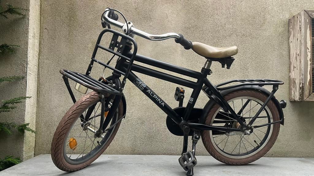 Kinderfiets Alpina Cargo 16", Fietsen en Brommers, Fietsen | Kinderfietsjes, Ophalen, Gebruikt, 16 tot 20 inch