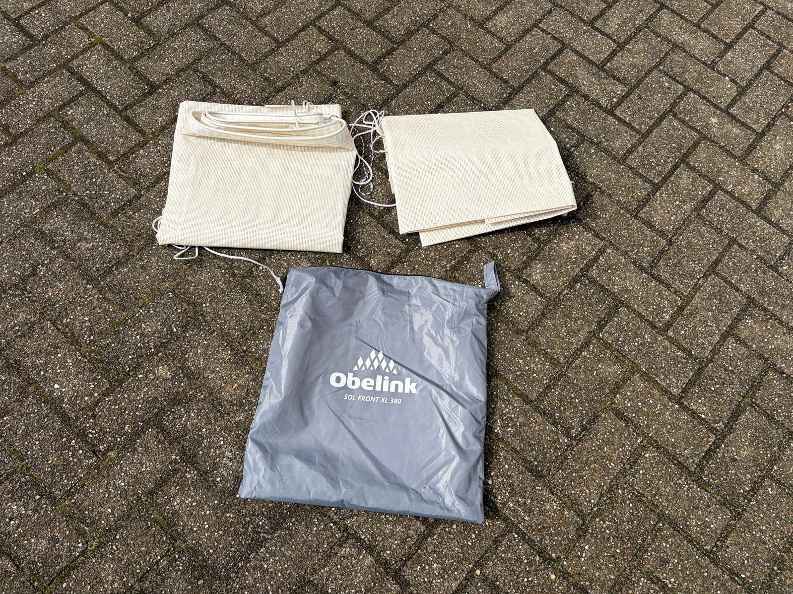 Obelink Sol Front XL Deluxe 380 luifel, Ophalen of Verzenden, Gebruikt
