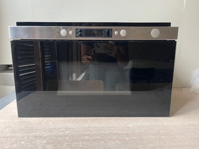 Inbouwmagnetron MWA02S te koop., Ophalen, Inbouw, Draaiplateau, 45 tot 60 cm