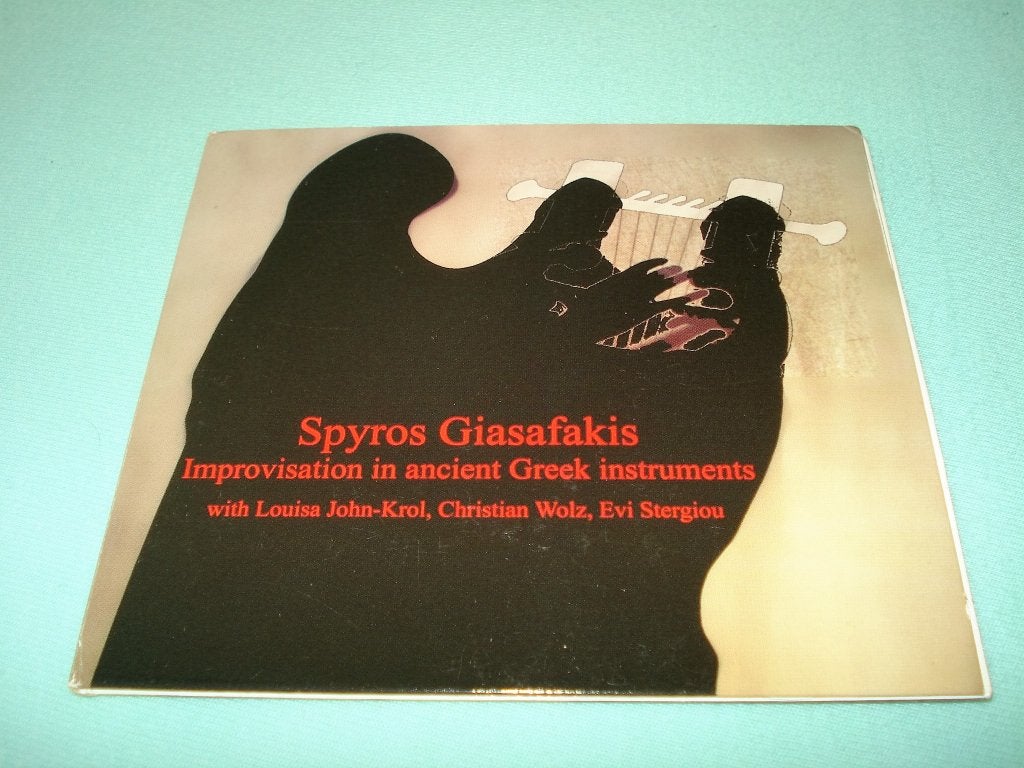 SPYROS GIASAFAKIS - IMPROVISATION IN ANCIENT GREEK INSTRUMEN, Digipak, Ophalen of Verzenden, Zo goed als nieuw, Overige genres