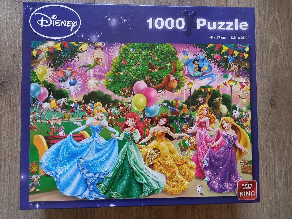 Disney puzzel, Ophalen, 500 t/m 1500 stukjes, Gebruikt, Legpuzzel