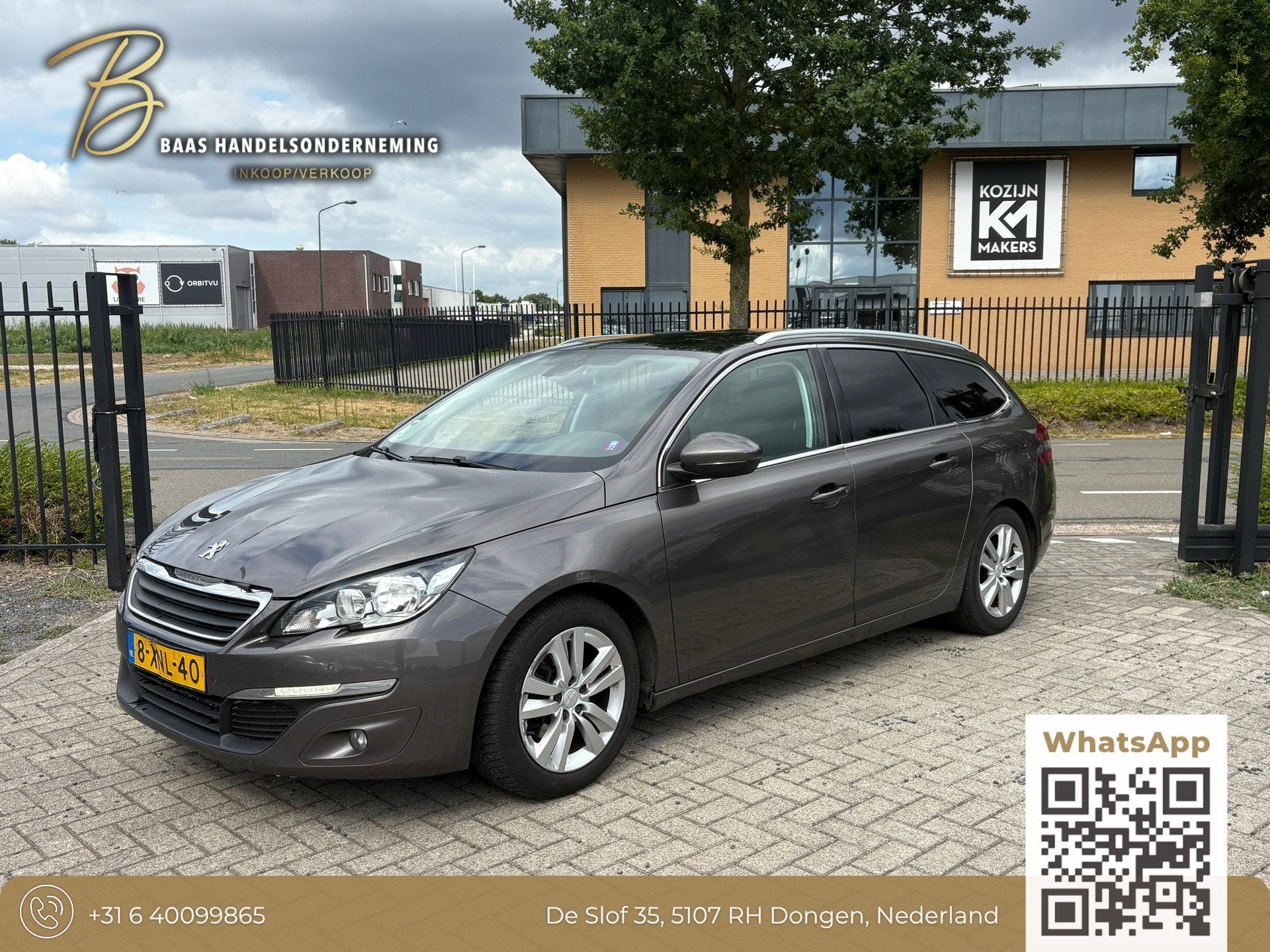 Peugeot 308 SW 1.6 BlueHDI Blue Lease Executive | Clima | Na, Auto's, Peugeot, Voorwielaandrijving, Stof, Gebruikt, 4 cilinders