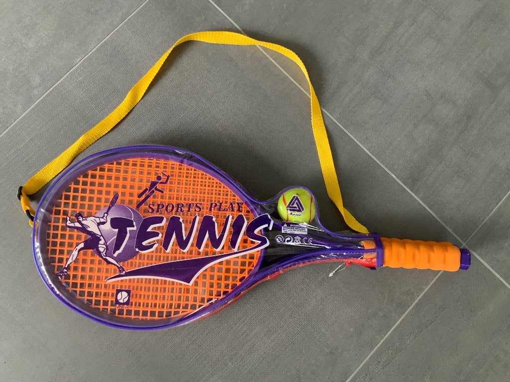 Kuntstof racketset, Overige merken, L00, Ophalen of Verzenden, Zo goed als nieuw