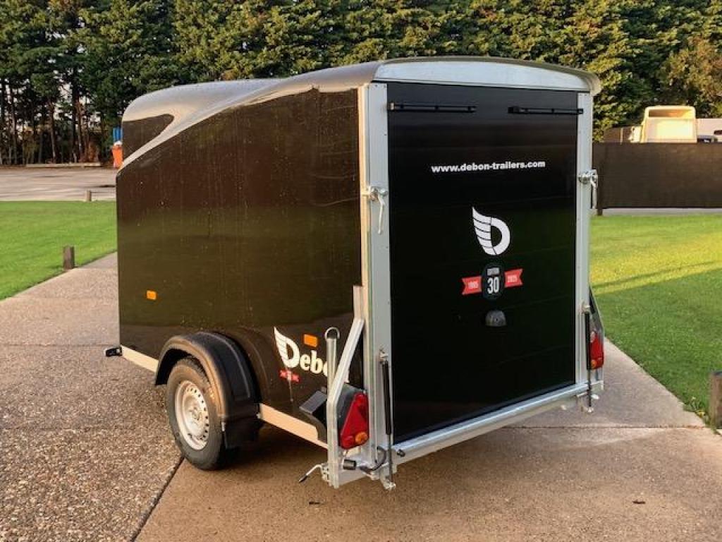 Debon Cargo 1300 ZWART +zijdeur, Nieuw