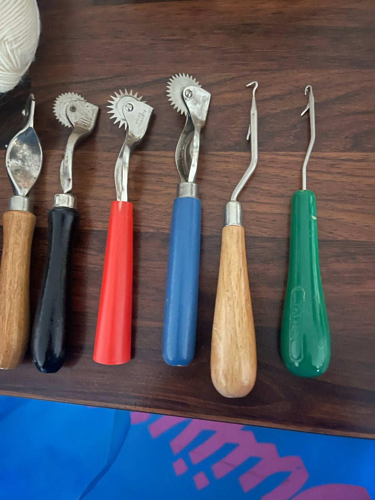 Set van 6 Naai- en Handwerkgereedschappen, Ophalen of Verzenden, Gebruikt, Overige typen