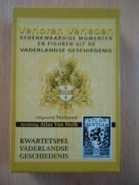 Verloren verleden, kwartetspel vaderlandse geschiedenis, Ophalen of Verzenden, Kwartet(ten)