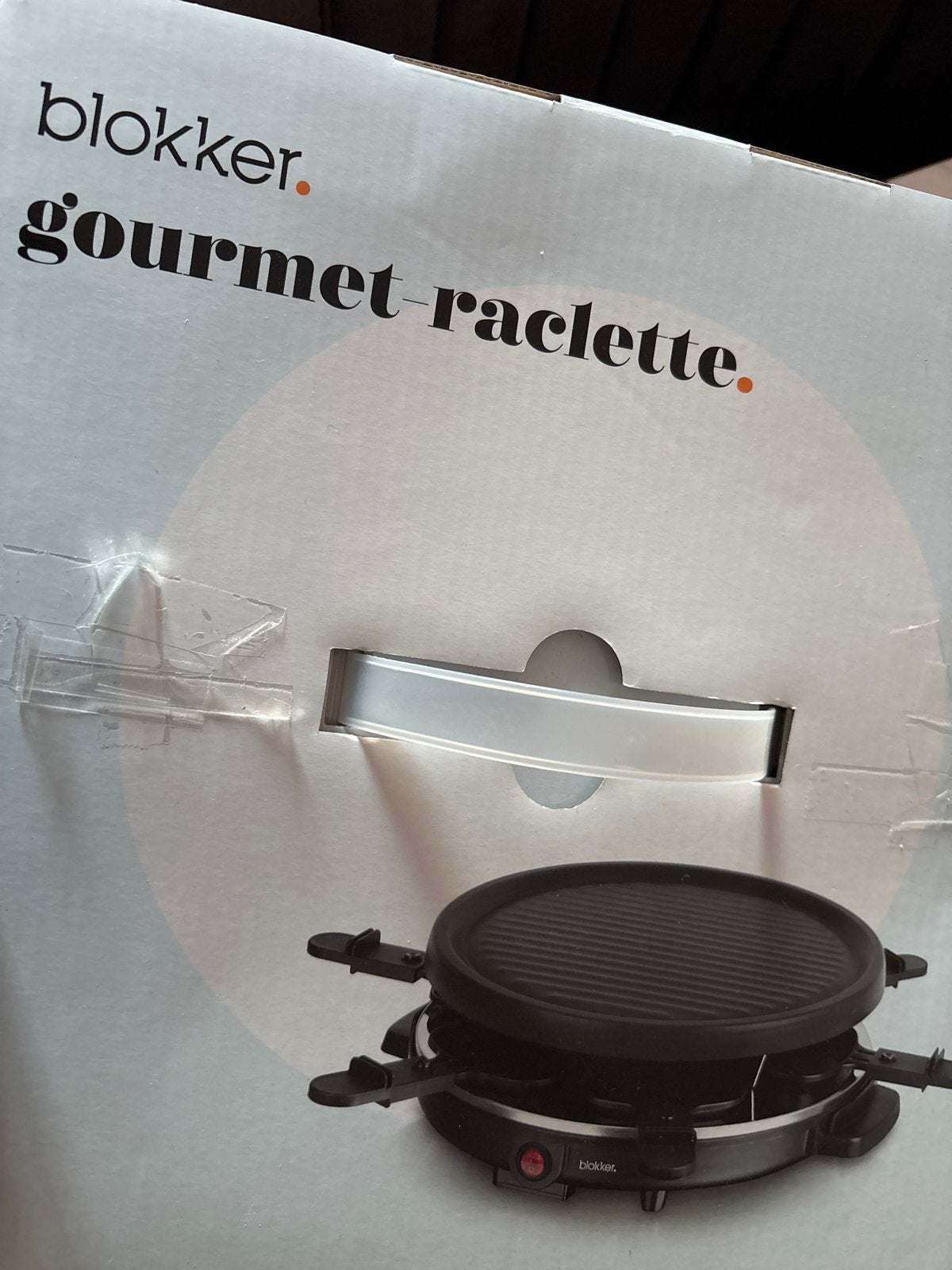 Blokker Gourmet Raclette - Nieuw in doos, Ophalen of Verzenden, Nieuw, Minder dan 4 personen