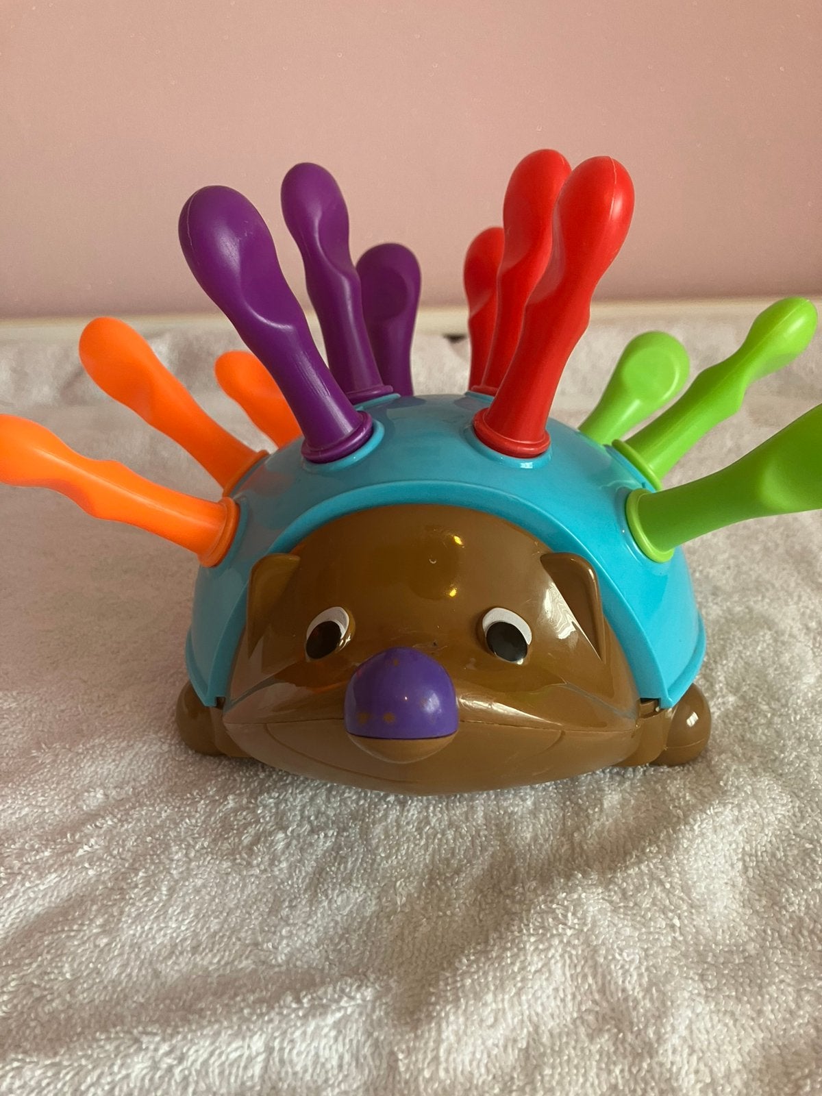 Baby / kleuter Speelgoed Egel met kleuren, Ophalen of Verzenden, Zo goed als nieuw, Overige typen