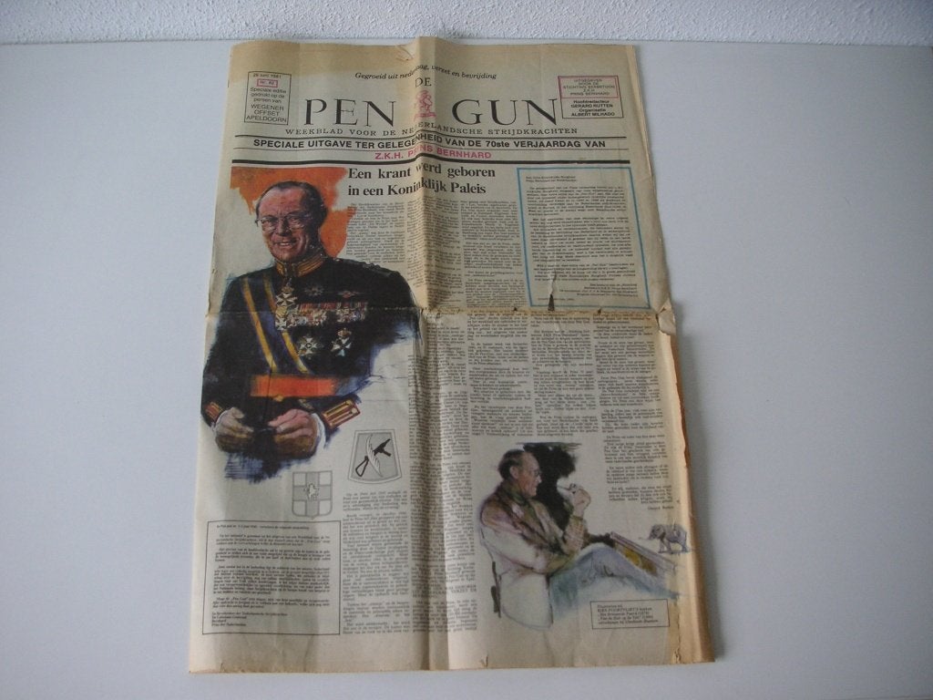 Weekblad voor de Nederlandsche strijdkrachten (29 juni 1981), Ophalen, Gelezen, Krant