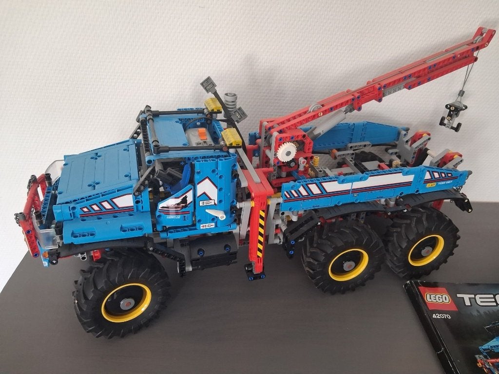 off road 6x6 sleepwagen, Ophalen, Compleet, Gebruikt, Lego