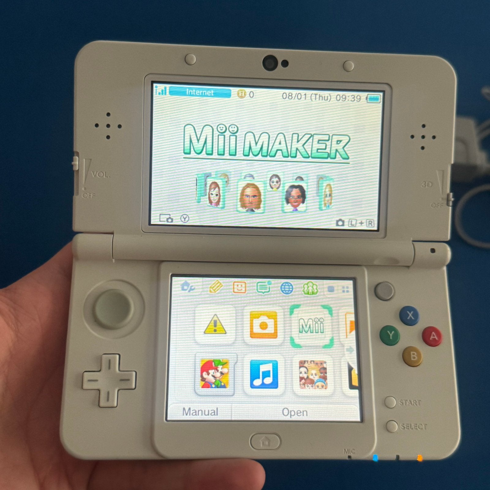 New Nintendo 3DS inclusief Zelda plates/Pokemon/Roze, Ophalen of Verzenden, Zo goed als nieuw, Wit, 3DS