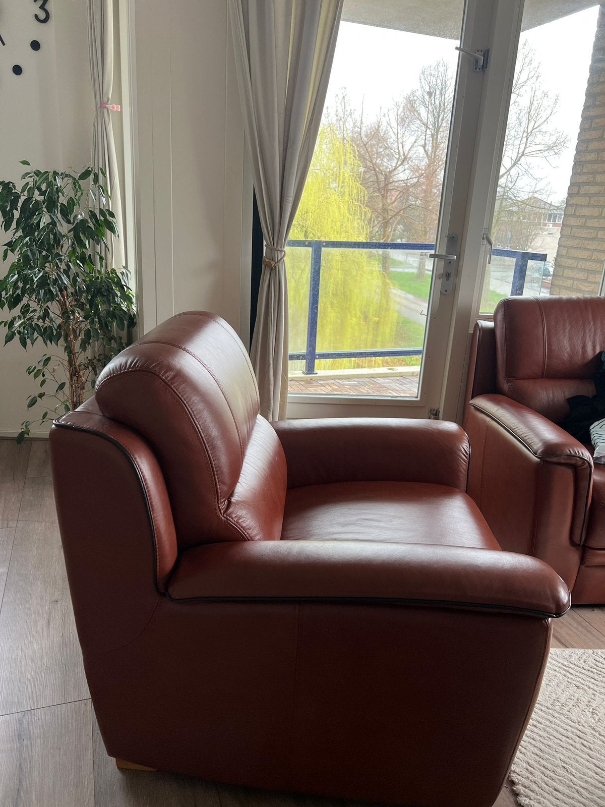 2 delig bankstel, Ophalen, Zo goed als nieuw