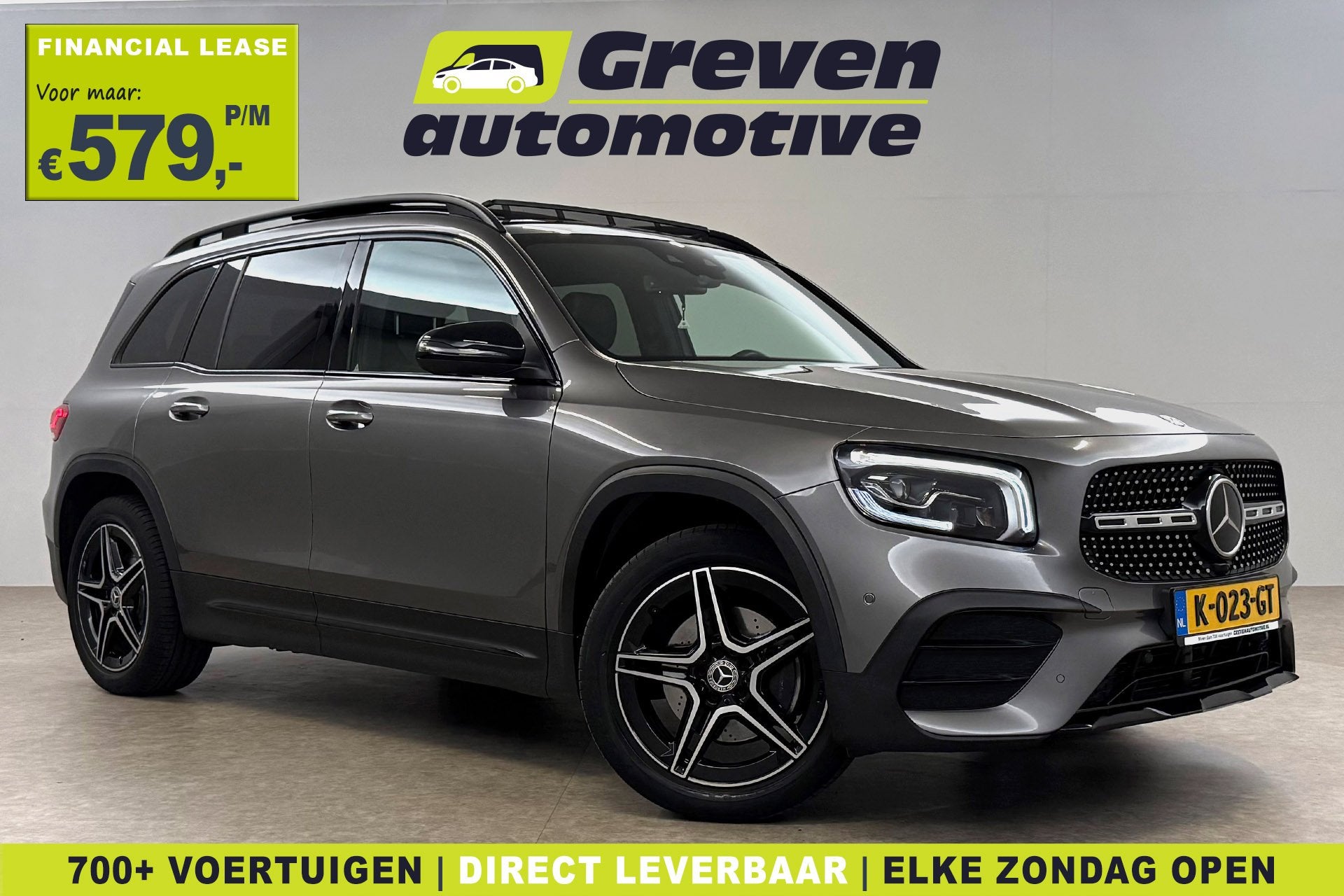 Mercedes-Benz GLB 200 AMG 7p. | Pano | Camera | Virtual | Sf, Euro 6, 4 cilinders, 7 stoelen, Origineel Nederlands
