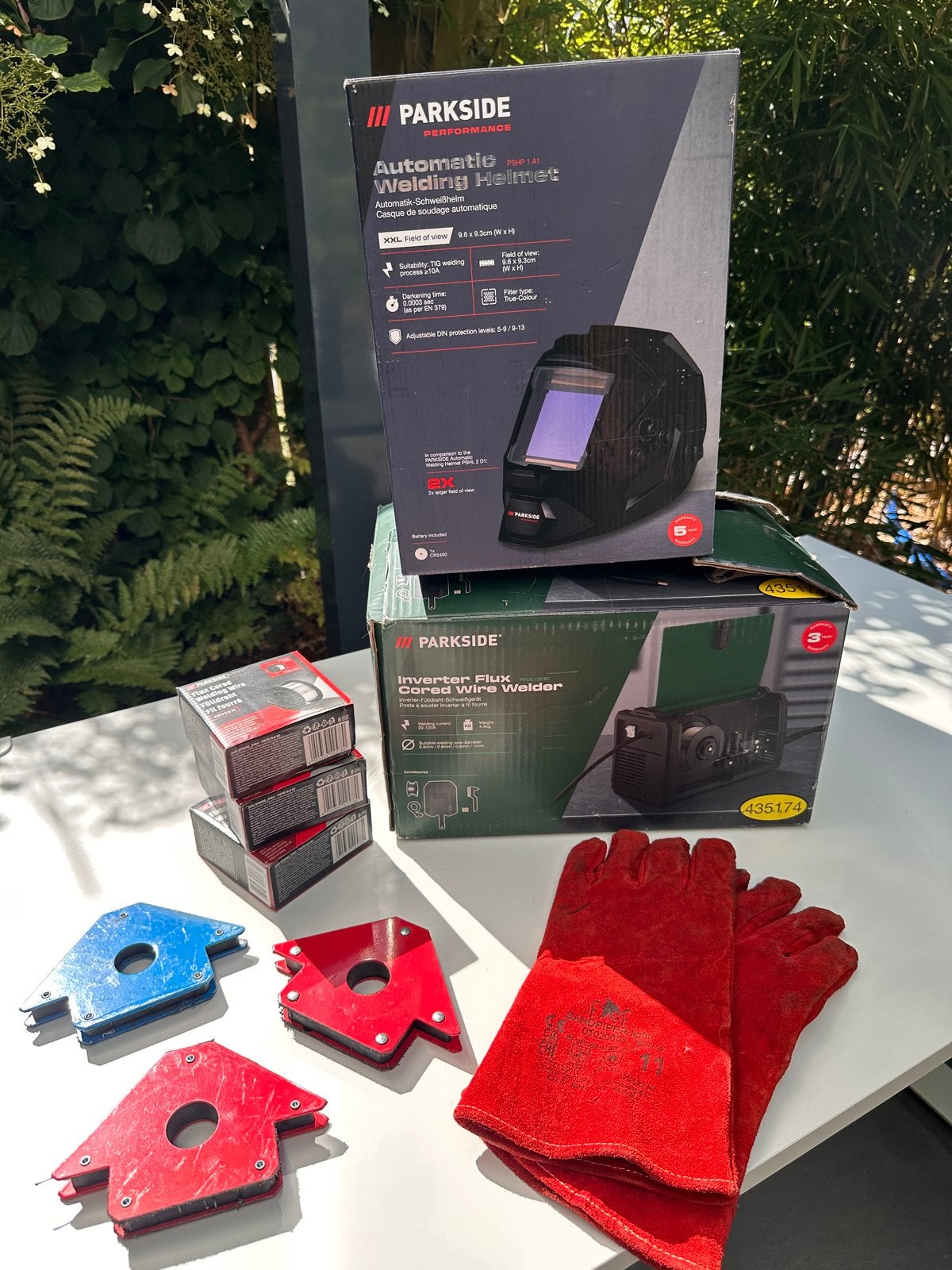 Parkside Lasapparaat PIFDS 120 B2 met accessoires, Ophalen, Nieuw, Minder dan 150 ampère, Inverter