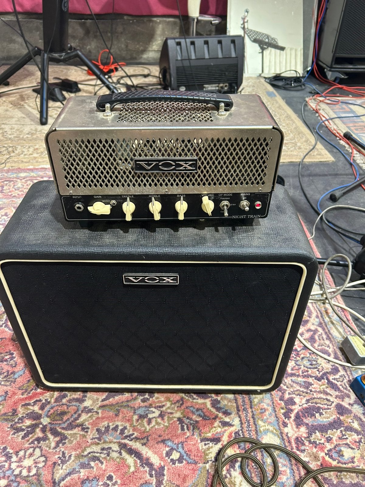 Vox Night Train 15 watt, Ophalen, Gebruikt, Gitaar, Minder dan 50 watt