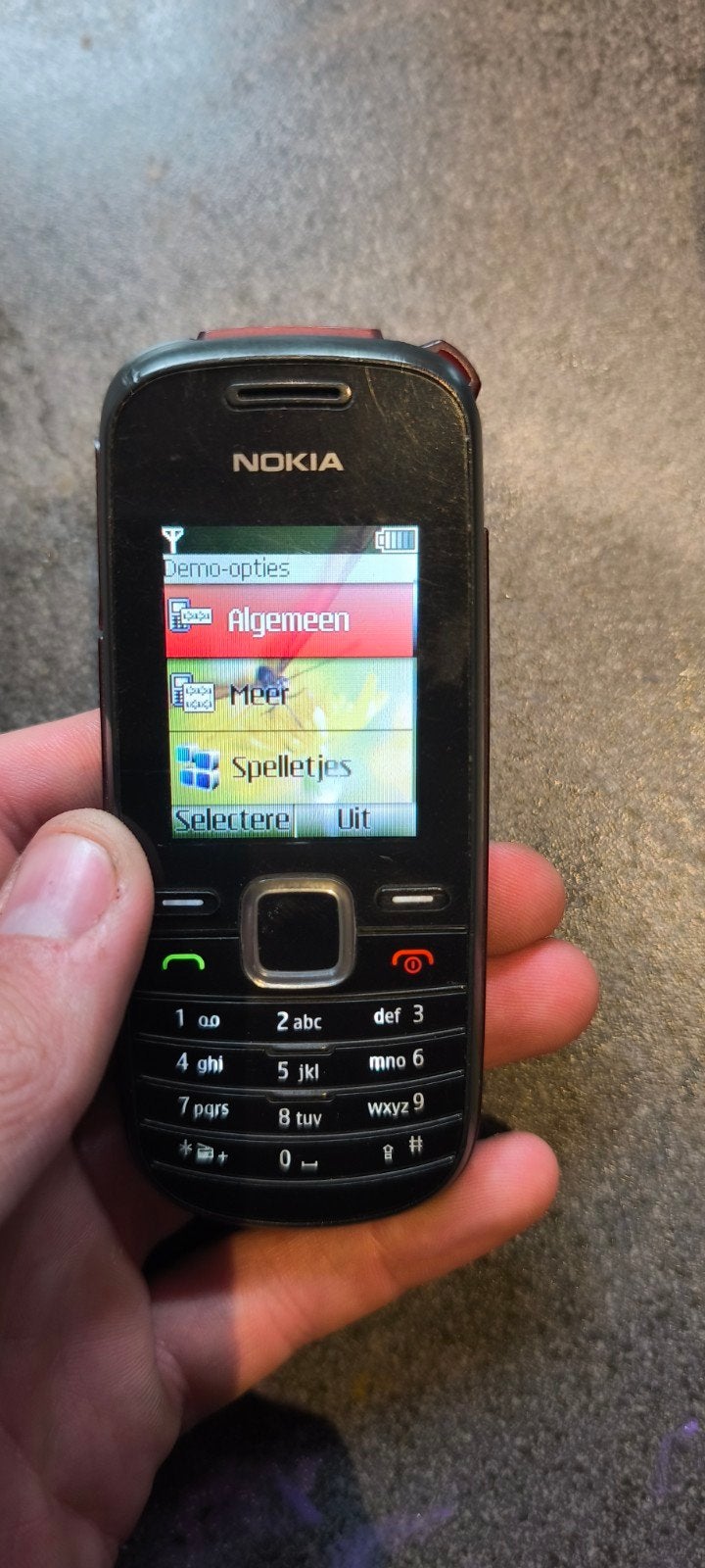 Nokia1661, Ophalen of Verzenden, Zwart
