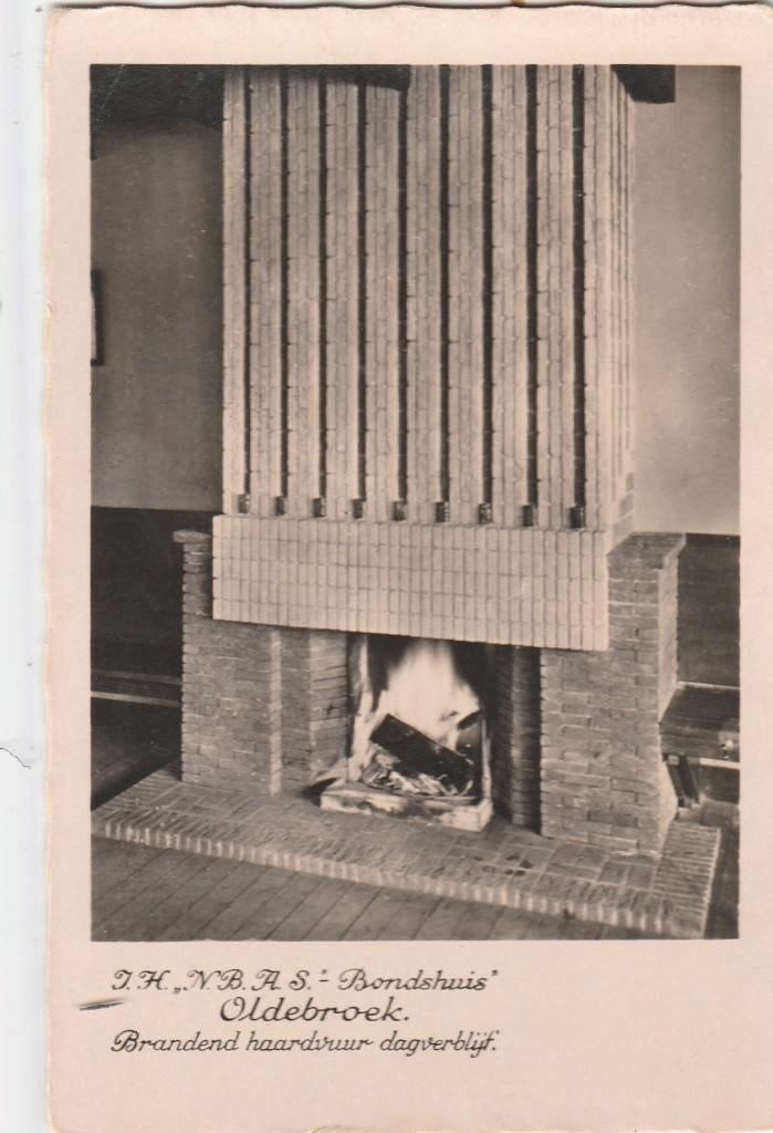 oldebroek- interieur bondshuis 1939, Ophalen of Verzenden, 1920 tot 1940
