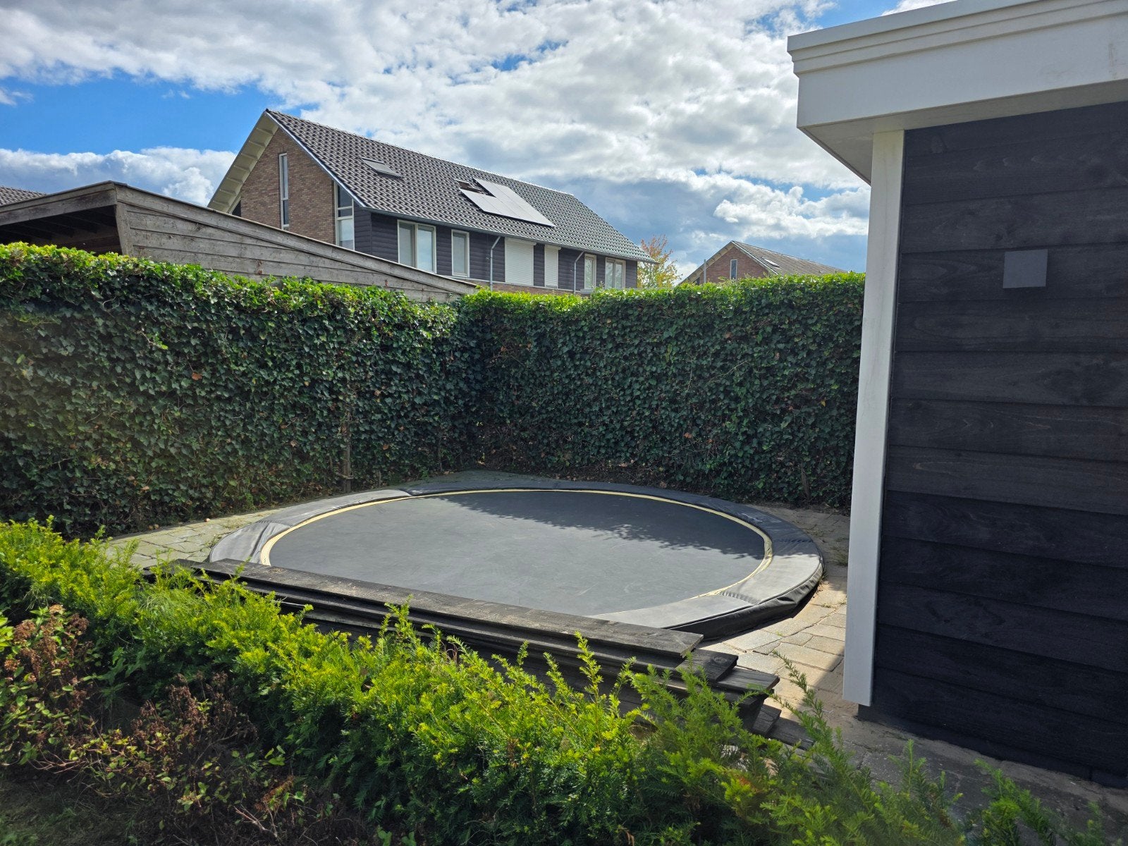 Berg trampoline voor de tuin 3,60 meter, Kinderen en Baby's, Speelgoed | Buiten | Trampolines, Ophalen, Gebruikt