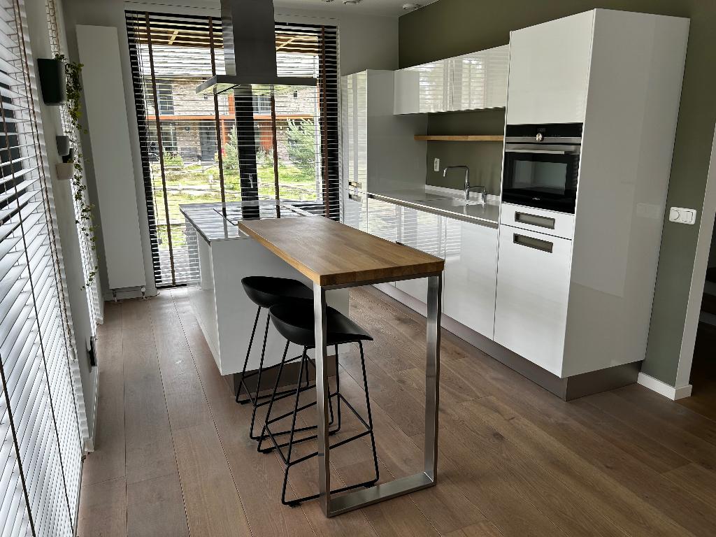 Keuken (wit hoog glans gespoten), Ophalen, Wit, Overige typen, Zo goed als nieuw