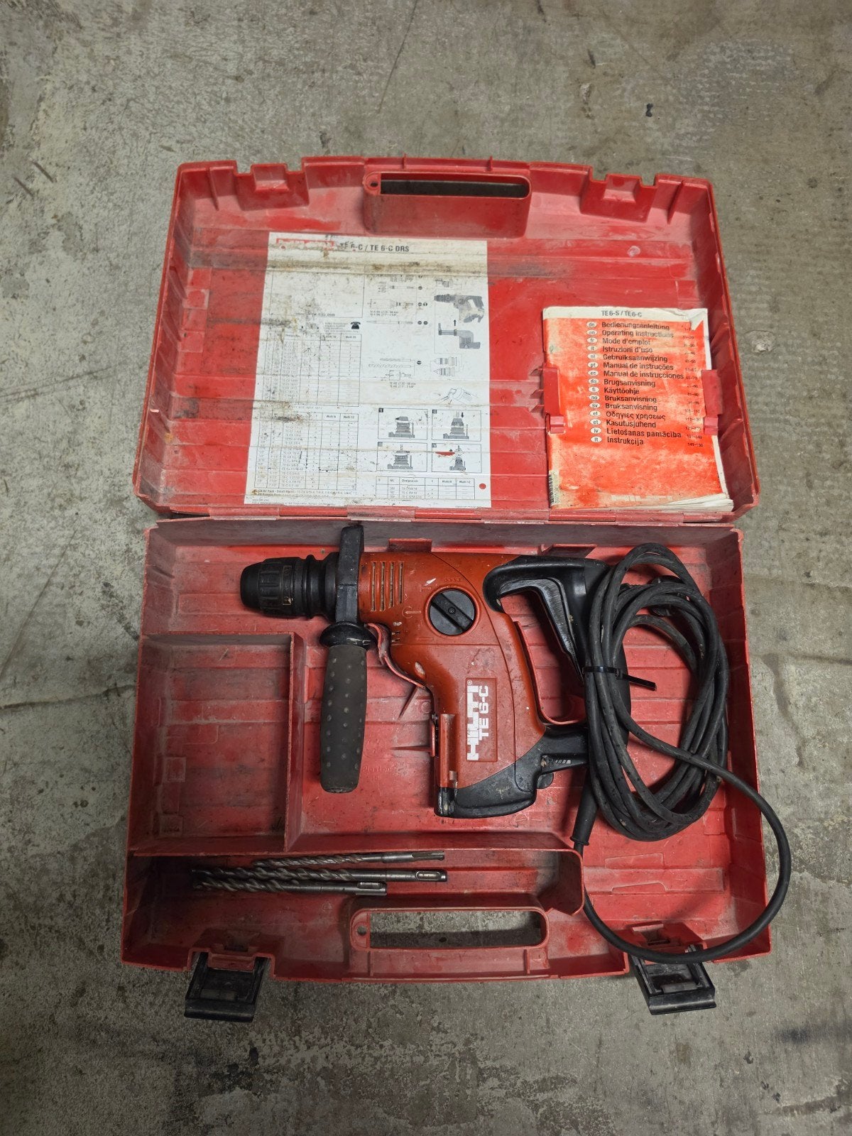 Hilti TE6-C combihamer sds-plus, Gebruikt, Boor- en/of Breekhamer, ., Hilti
