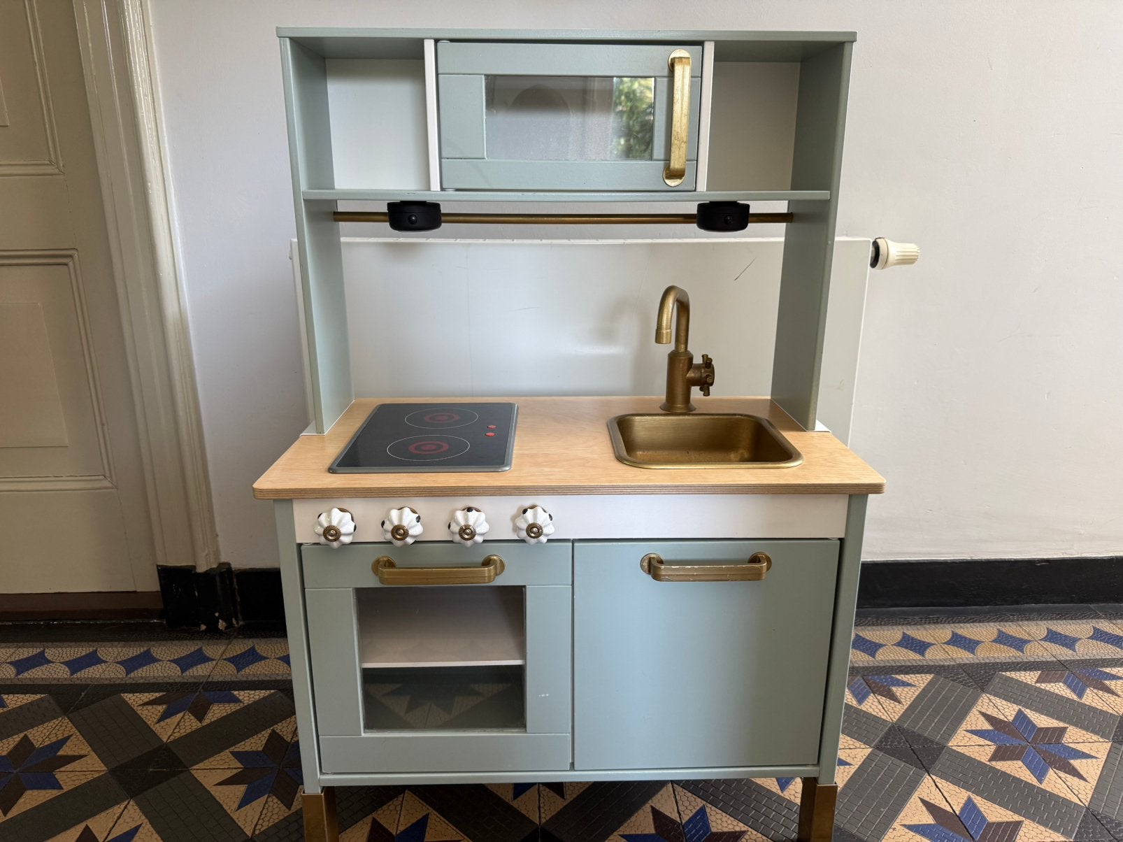 IKEA speelkeuken gepimpt, met krijtbord, Ophalen, Gebruikt
