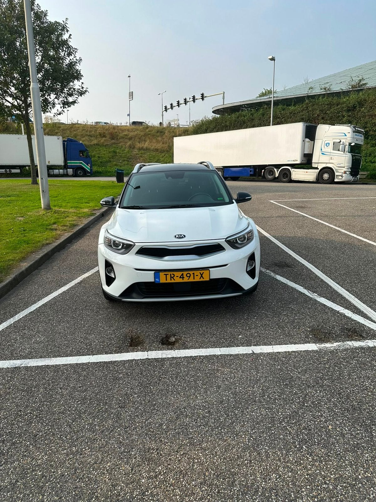 Kia Stonic 1.0 T-gdi 120pk 2018 Wit, Voorwielaandrijving, 450 kg, Origineel Nederlands, Handgeschakeld