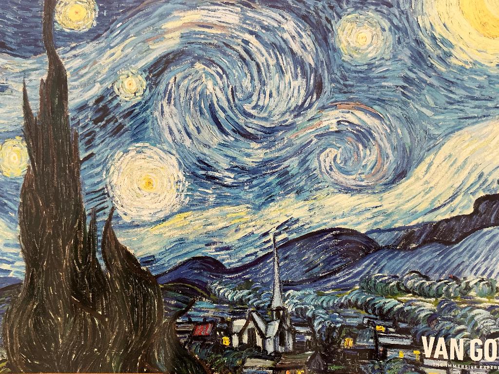 Van Gogh - De Sterrennacht Poster, Ophalen of Verzenden, Nieuw, A1 t/m A3, Overige onderwerpen